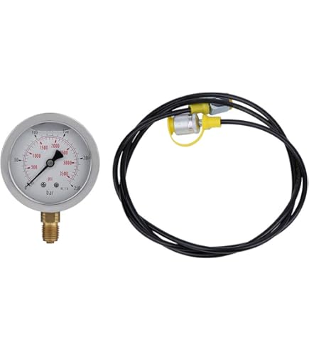 Hydraulic Hose Pressure Test Coupling Point Kit, M16 2-BSP1